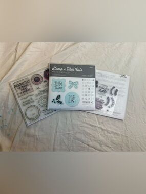 Close To My Heart Stamp and Thin Cut Bundle